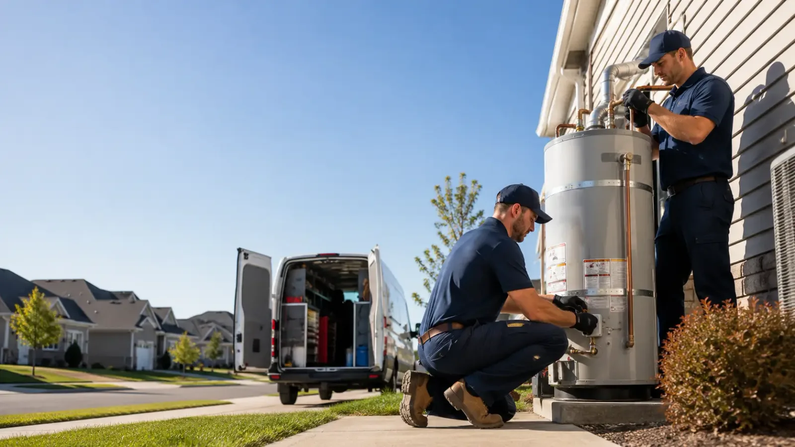 Water Heater Installation in Rochester, TX